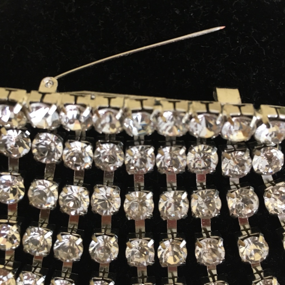 Asymmetrical Rhinestone Dress - Picture 8 of 8